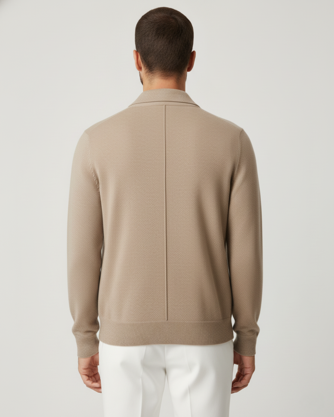 קרדיגן צמר מרינו מודנה