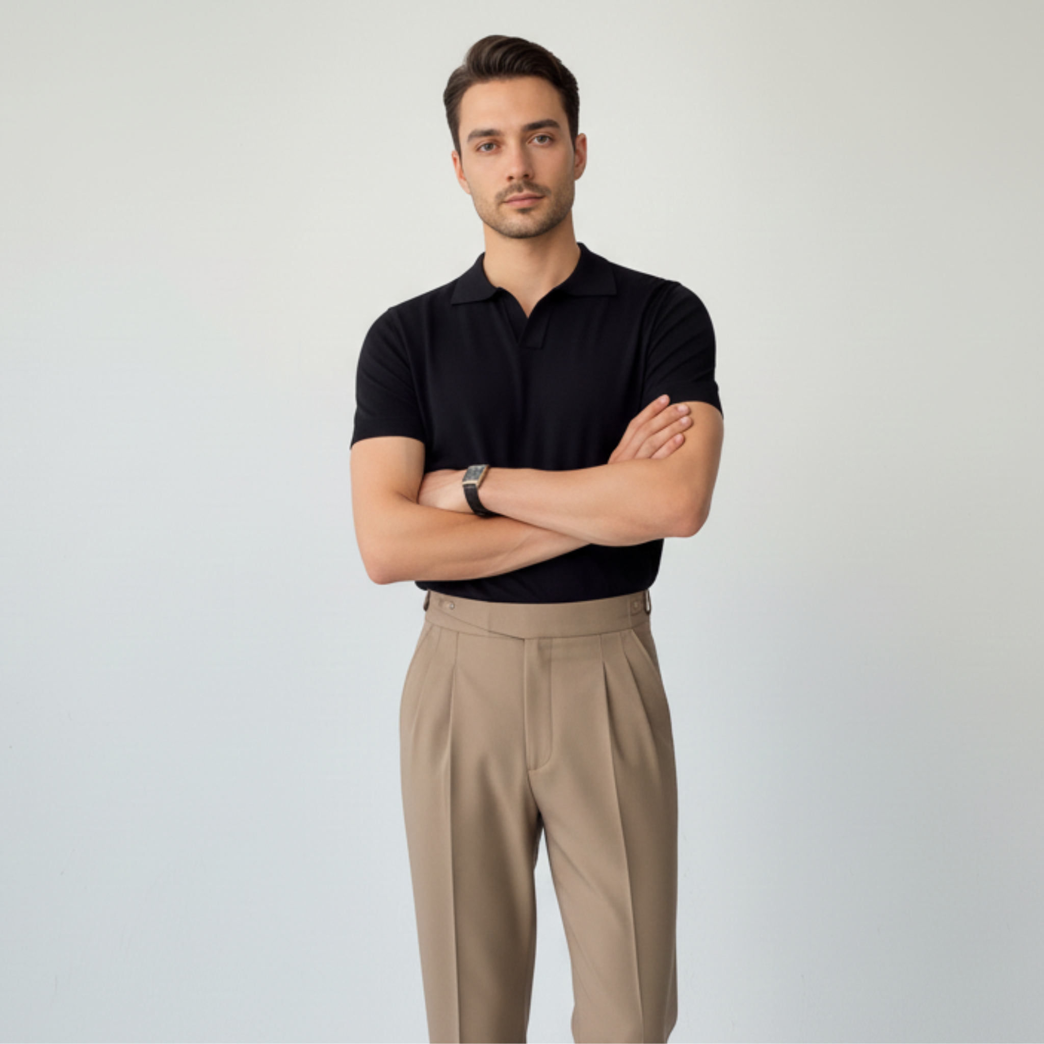 חולצת פולו צווארון אמאלפי