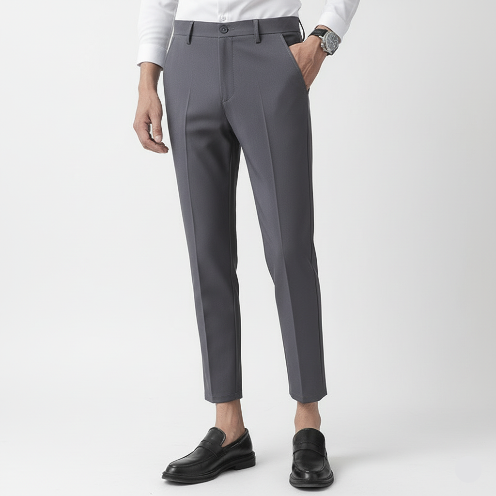 מכנסי סטרץ׳ מחויטים - אוגוסטו