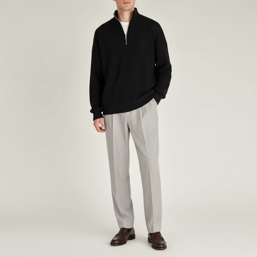 סריג חצי רוכסן - פלרמו