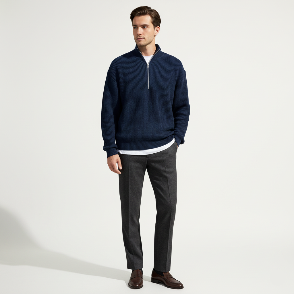 סריג חצי רוכסן - פלרמו