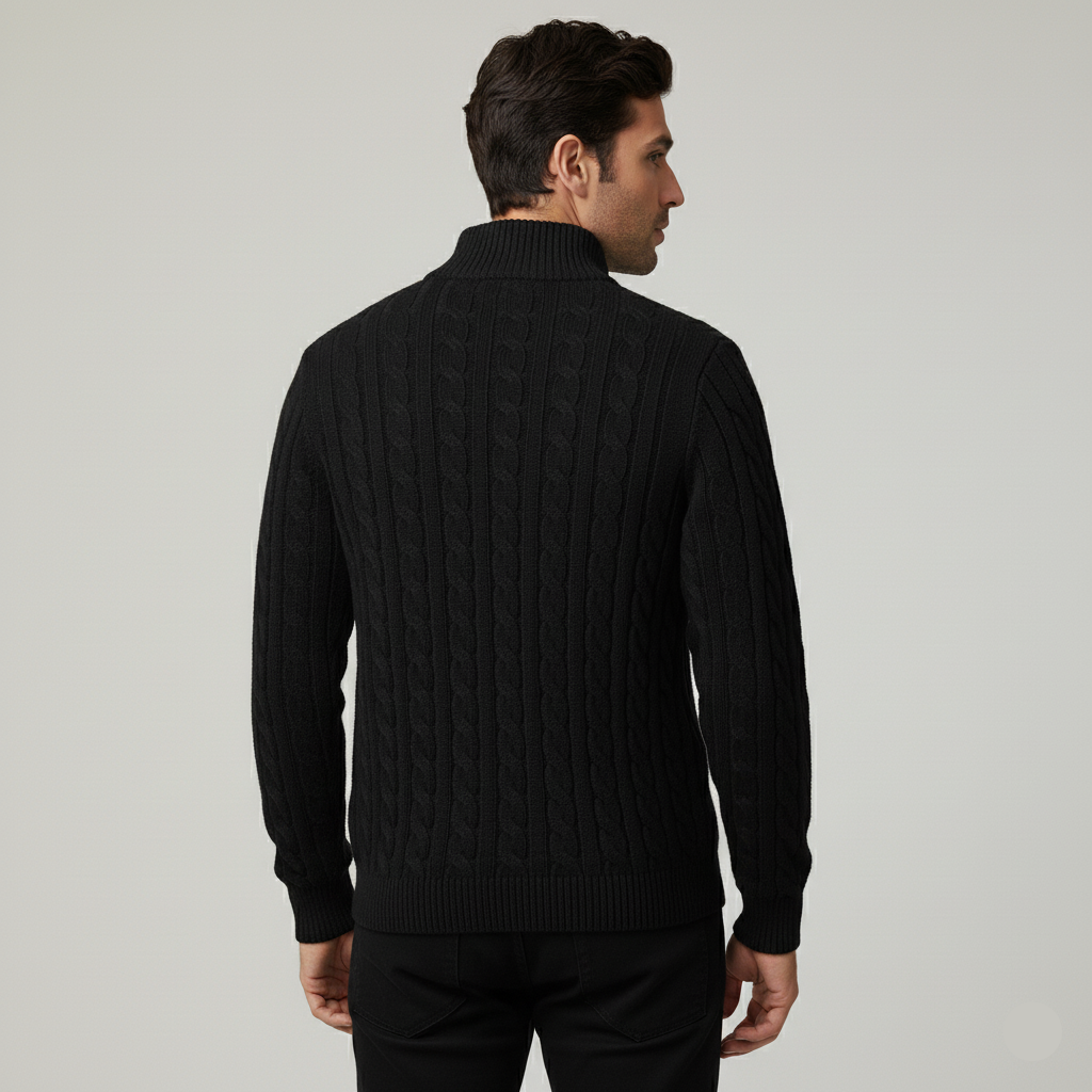 סריג חצי רוכסן - פורטופינו