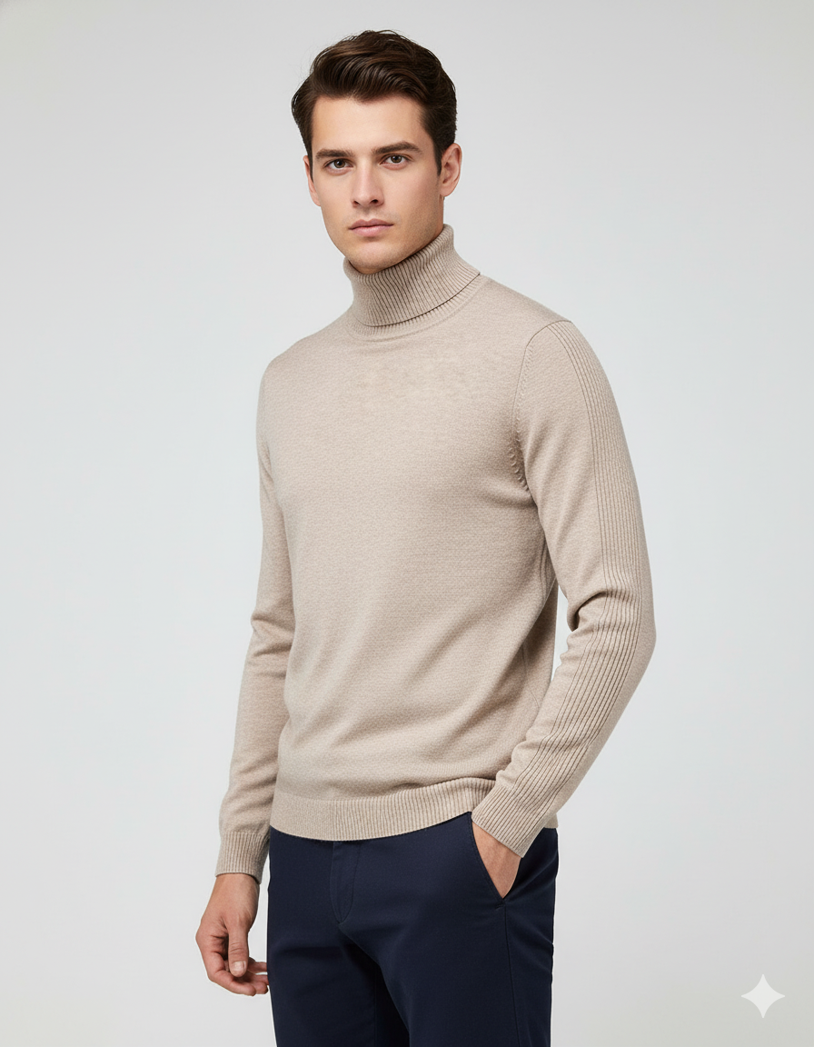 סריג גולף צמר מרינו - ציריך