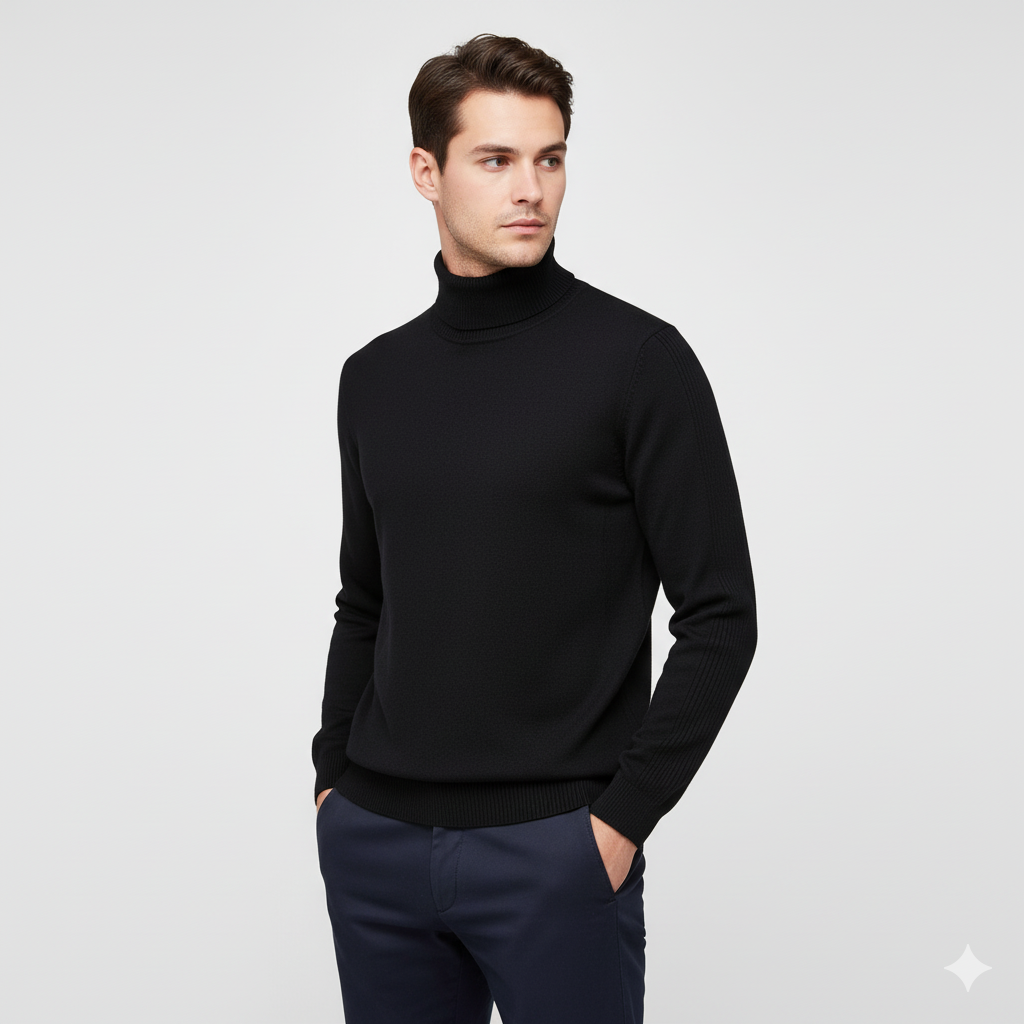 סריג גולף צמר מרינו - ציריך