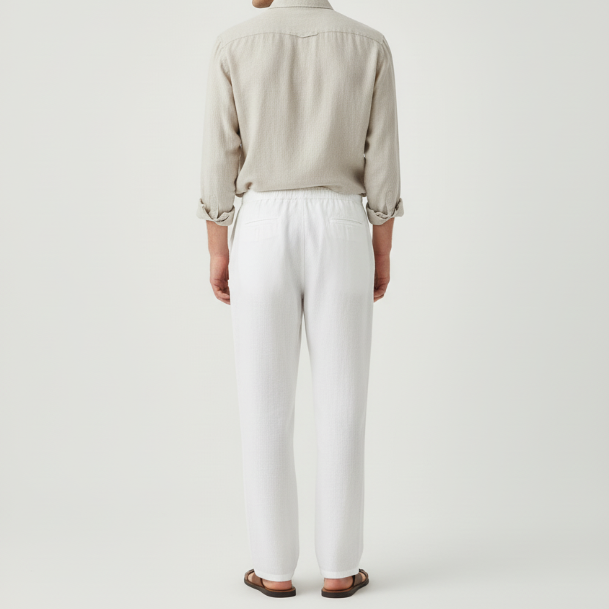 מכנסי פשתן אלגנטיים - מרקש